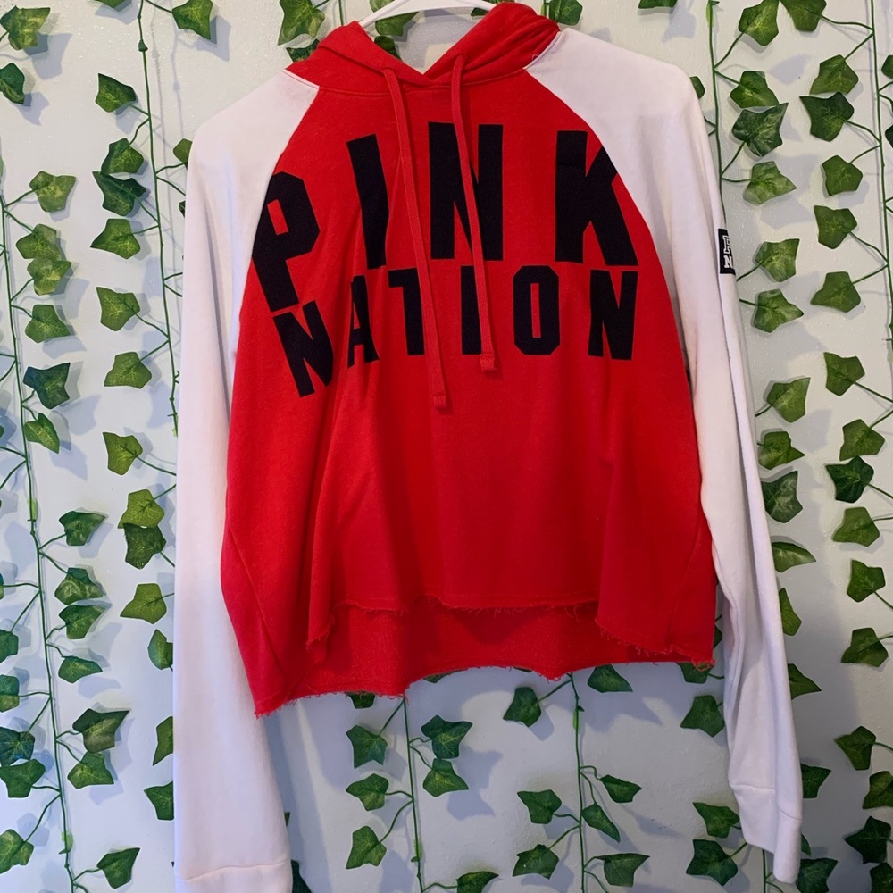 Pink nation hood.